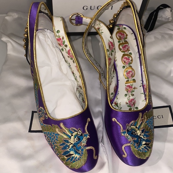 GUCCI Dragon Heels - Picture 4 of 11